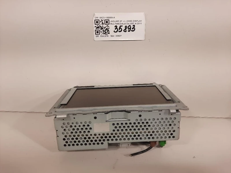 Display Multimediale 9X23-10E889-A Jaguar XF I 2008