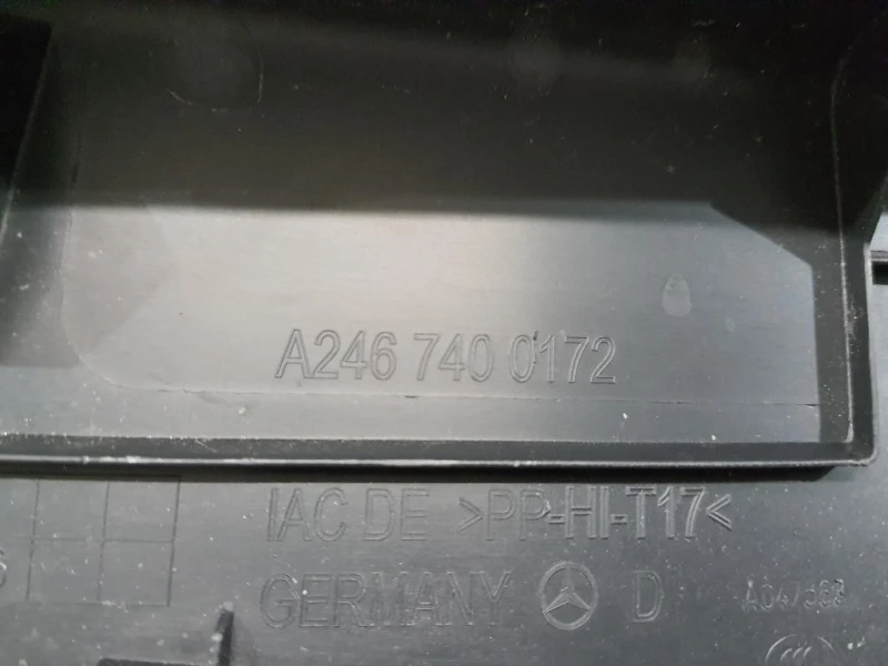 Pannello Rivestimento Portello INF POST A2467400172 Mercedes Classe B W246 2012