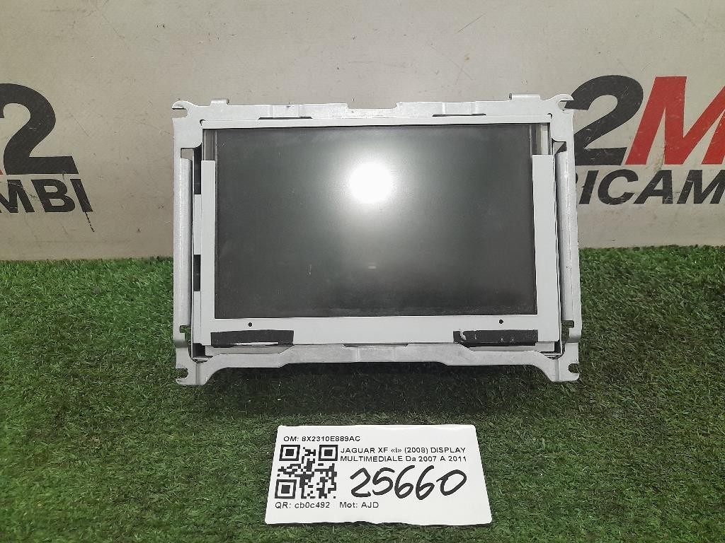 Display Multimediale 8X2310E889AC Jaguar XF I 2008
