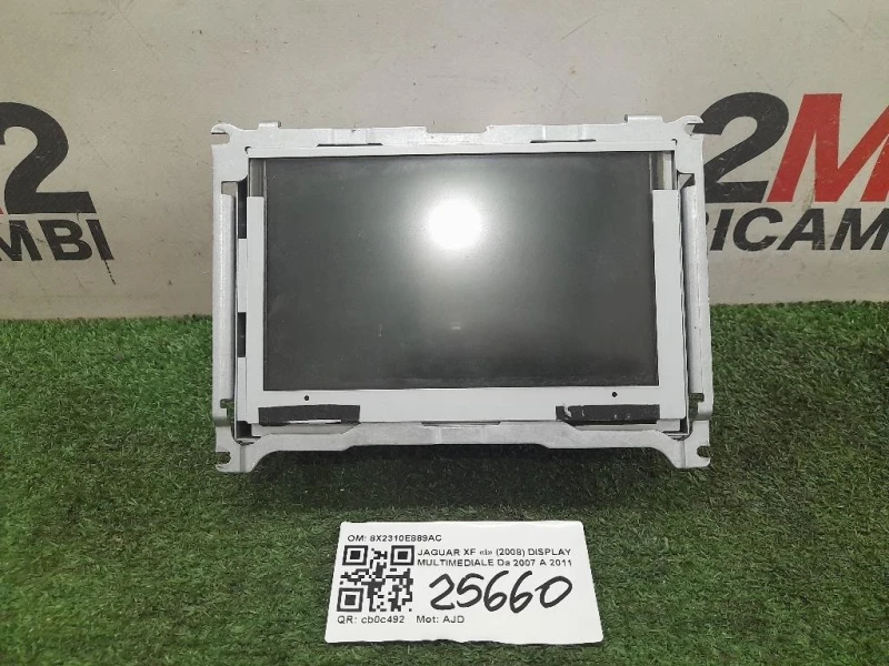 Display Multimediale 8X2310E889AC Jaguar XF I 2008