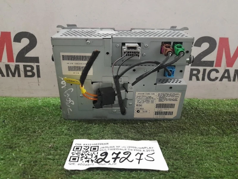 Display Multimediale 9X2310E889AB Jaguar XF I 2008