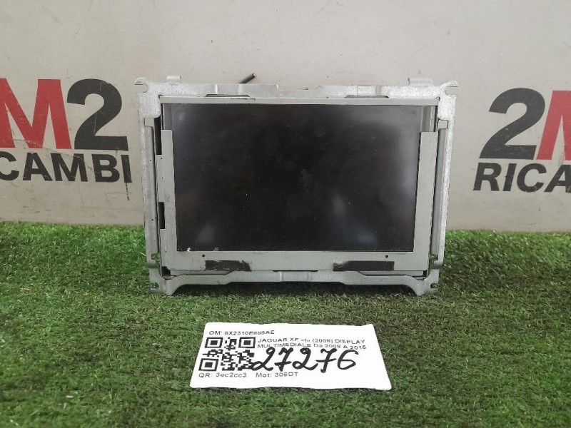Display Multimediale 8X2310E889AE Jaguar XF I 2008