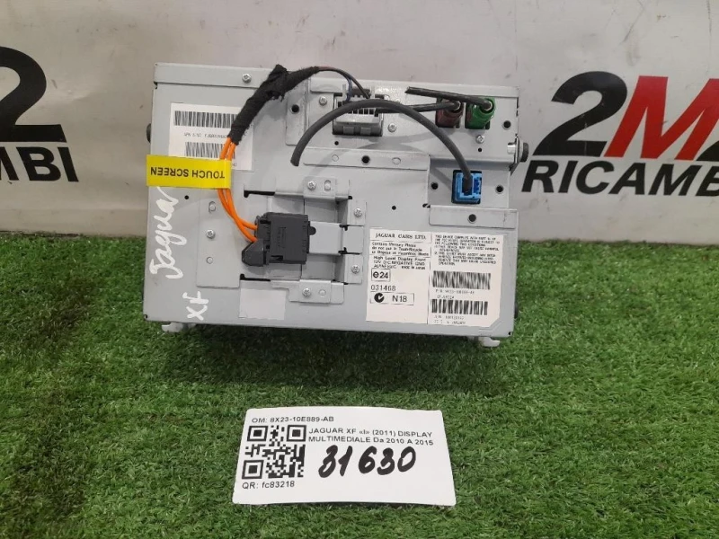 Display Multimediale 8X23-10E889-AB Jaguar XF I 2011