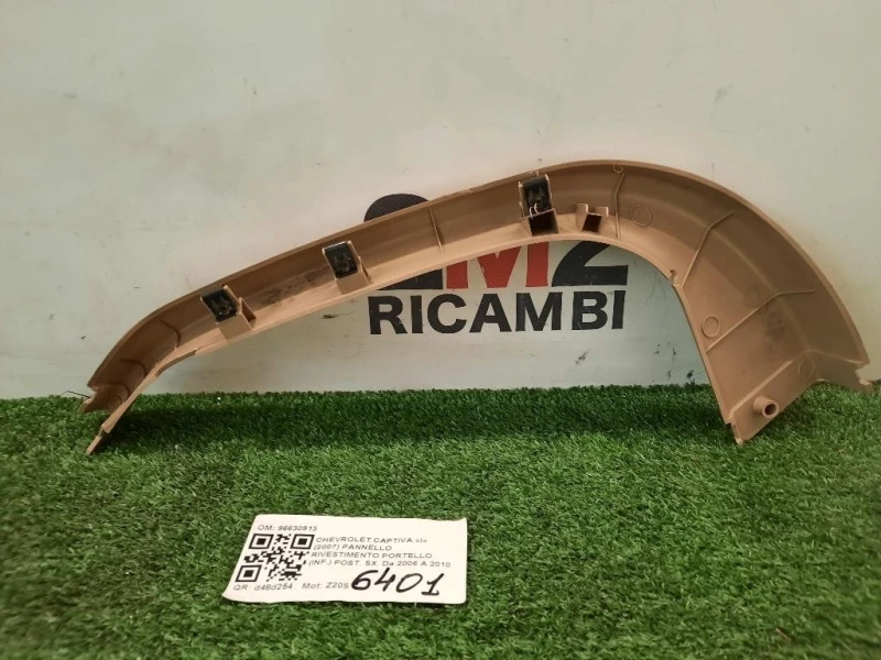 Pannello Rivestimento Portello INF POST SX 96630913 SX Chevrolet Captiva I 2007