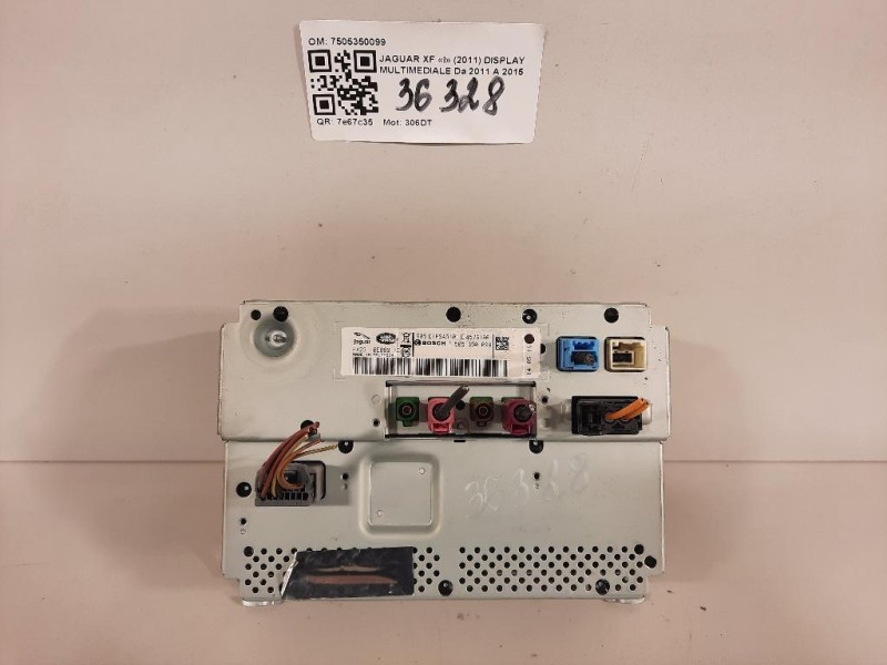 Display Multimediale 7505350099 Jaguar XF I 2011