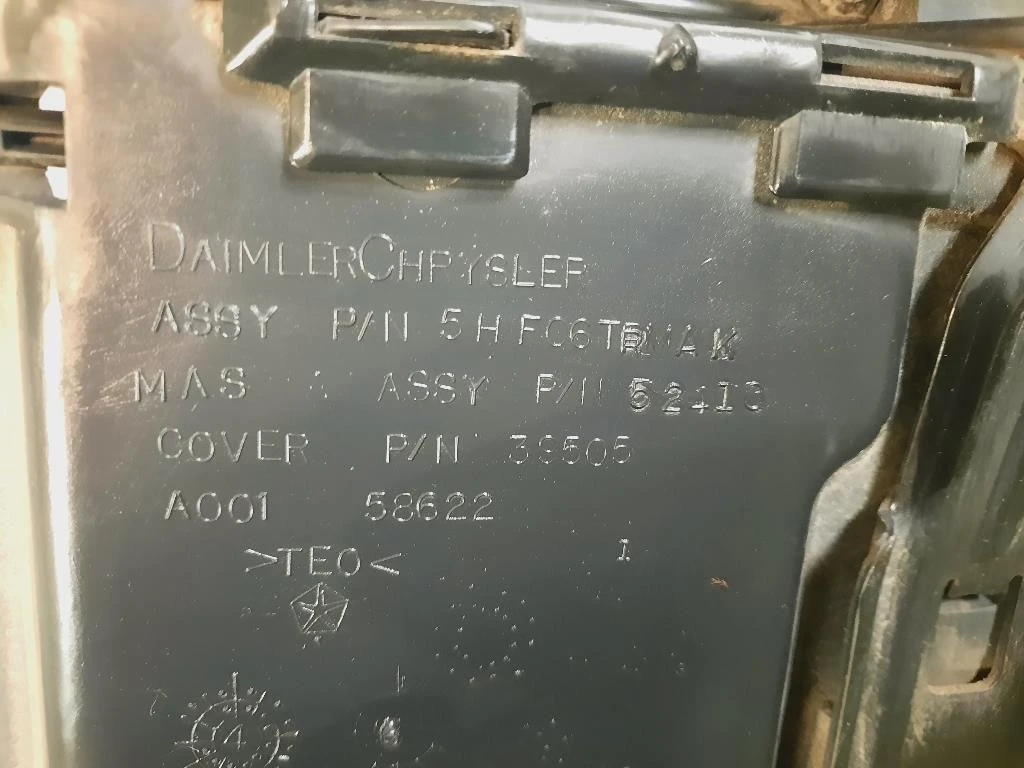 Pannello Rivestimento Ruota DI Scorta COPRIRUOTA RUOTA DI SCORTA Jeep Cherokee III 2002