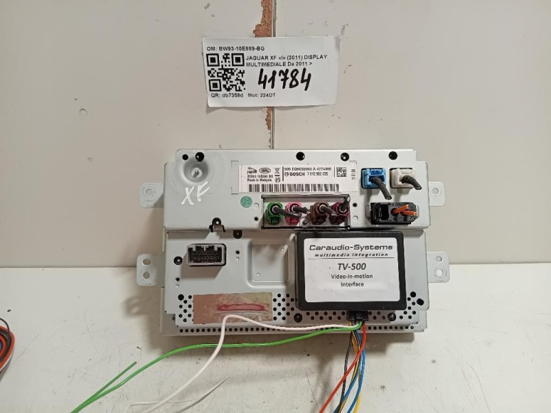 Display Multimediale BW93-10E889-BG Jaguar XF I 2011