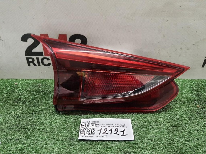 Fanale INT POST SX BJF1513G0B Mazda 3 III 2014