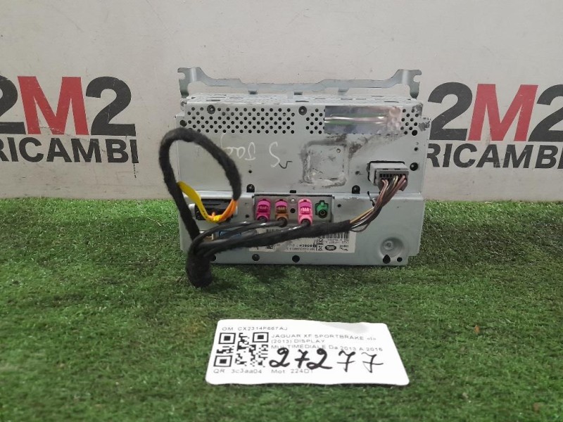 Display Multimediale CX2314F667AJ Jaguar XF Sportbrake I 2013