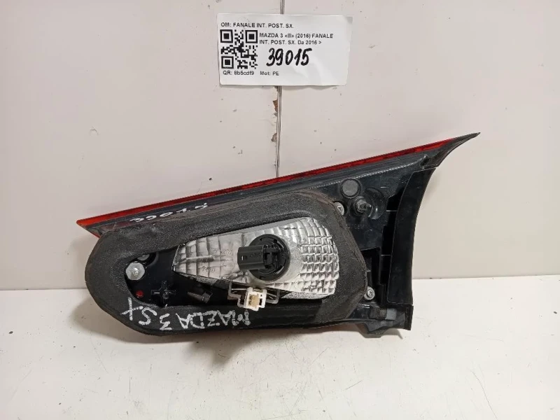Fanale INT POST SX BPM5513G0 Mazda 3 III 2016