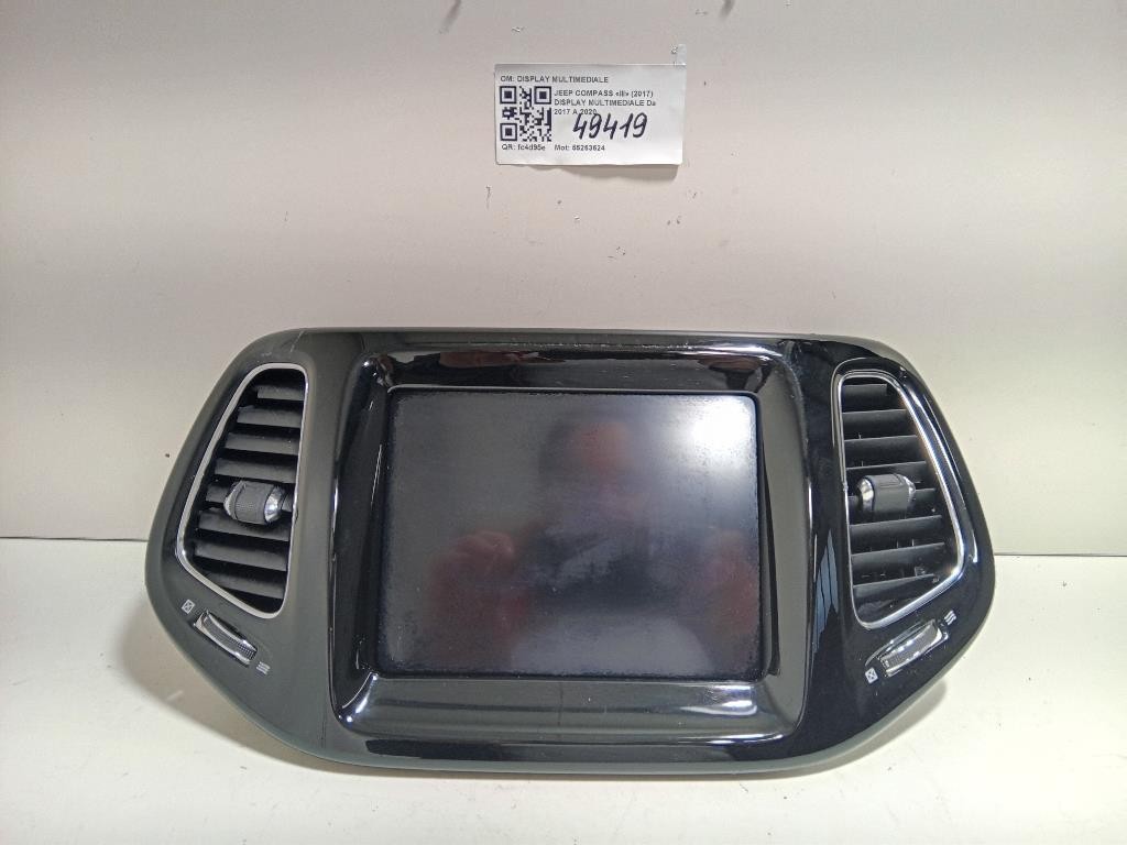 Display Multimediale DISPLAY MULTIMEDIALE Jeep Compass III 2017