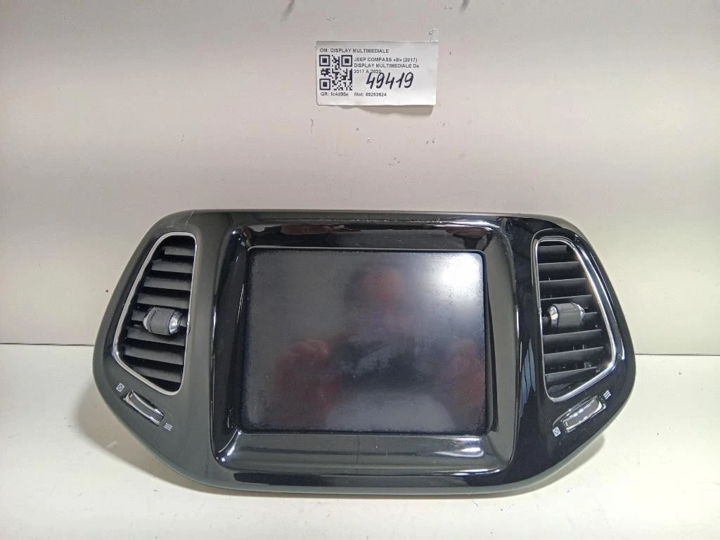 Display Multimediale DISPLAY MULTIMEDIALE Jeep Compass III 2017