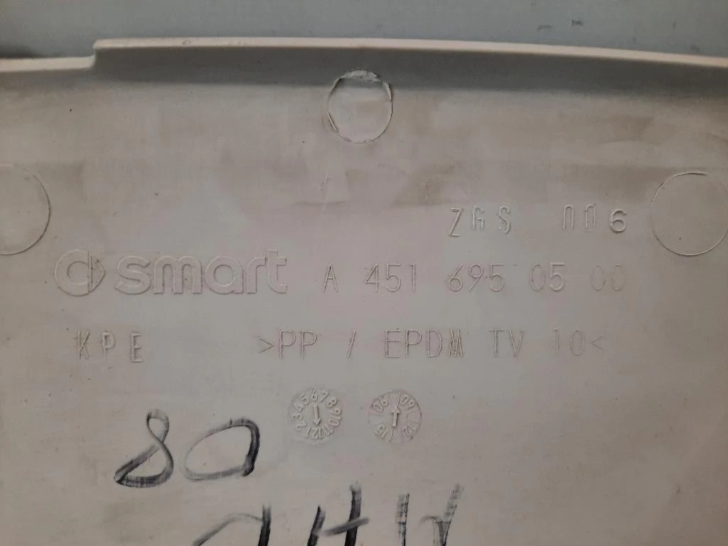 Pannello Rivestimento Supparabrezza A4516950500 Smart Fortwo Cabrio 451 2007