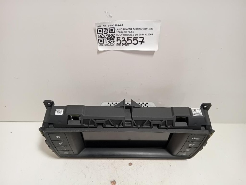 Display Multimediale FK72-19C299-AA Land Rover Discovery III 2005