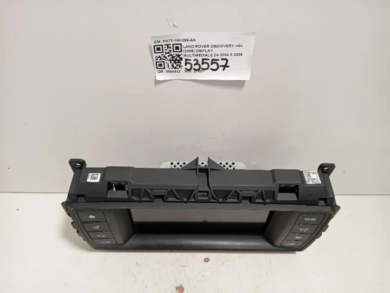 Display Multimediale FK72-19C299-AA Land Rover Discovery III 2005