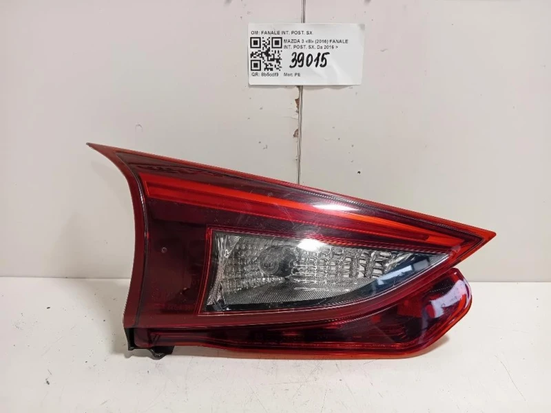 Fanale INT POST SX BPM5513G0 Mazda 3 III 2016