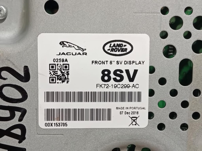 Display Multimediale FK72-19C299-AC Land Rover Discovery V 2016