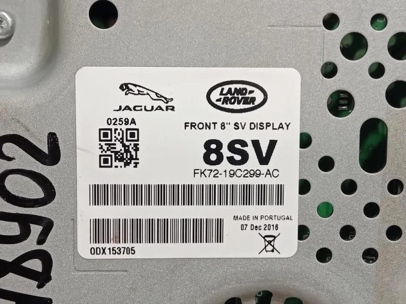 Display Multimediale FK72-19C299-AC Land Rover Discovery V 2016