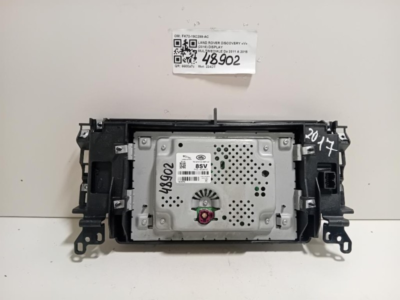 Display Multimediale FK72-19C299-AC Land Rover Discovery V 2016