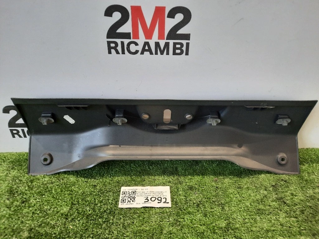 Pannello Rivestimento Traversa Batticofano 735497456 Fiat 500 II 2008