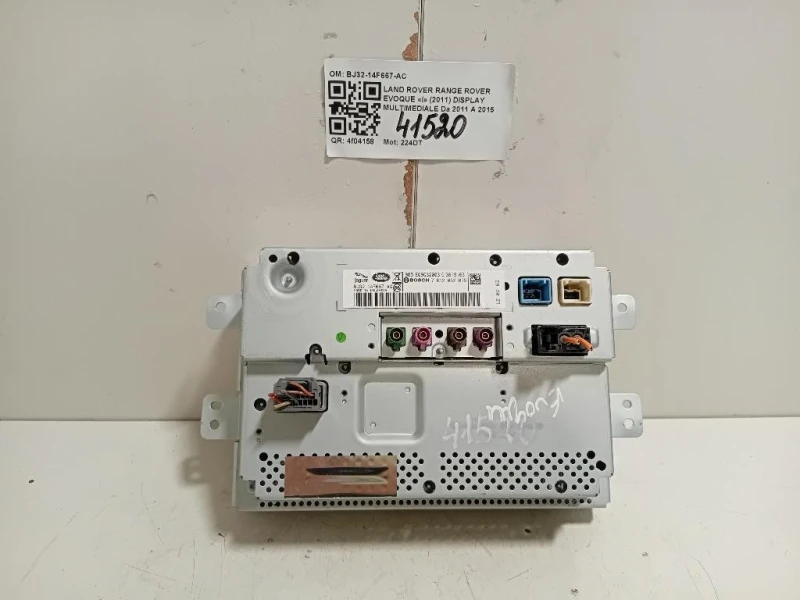 Display Multimediale BJ32-14F667-AC Land Rover Range Rover Evoque I 2011