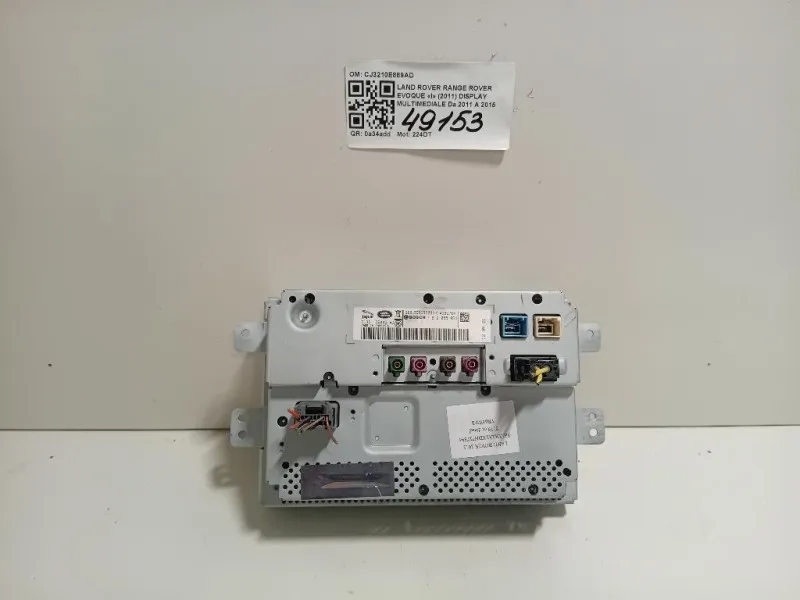Display Multimediale CJ3210E889AD Land Rover Range Rover Evoque I 2011