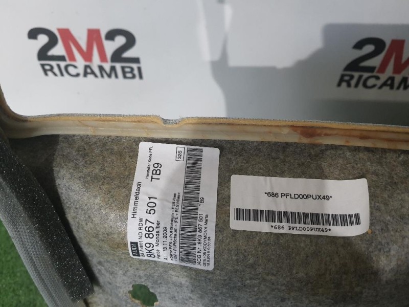 Pannello Sottotetto 8K9867501 TB9 Audi A4 8K5 Avant 2012