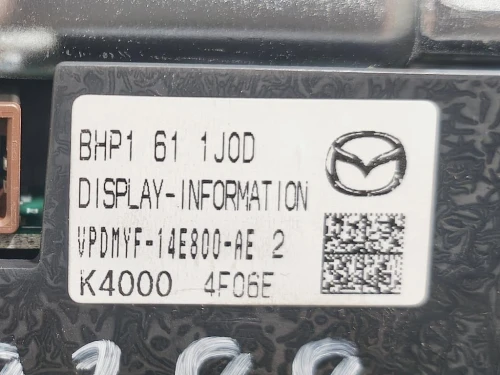 Display Multimediale VPDMYF-14E800-AE Mazda 3 III 2014