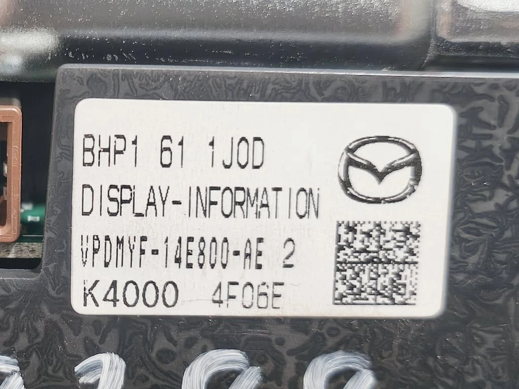 Display Multimediale VPDMYF-14E800-AE Mazda 3 III 2014