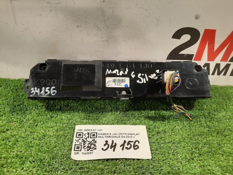 Display Multimediale GDK4 61 1J0 Mazda 6 III 2013