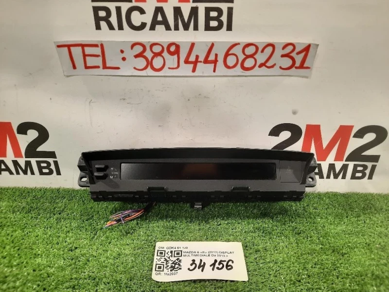 Display Multimediale GDK4 61 1J0 Mazda 6 III 2013
