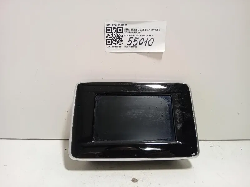 Display Multimediale A2469001206 Mercedes Classe A W176 2015