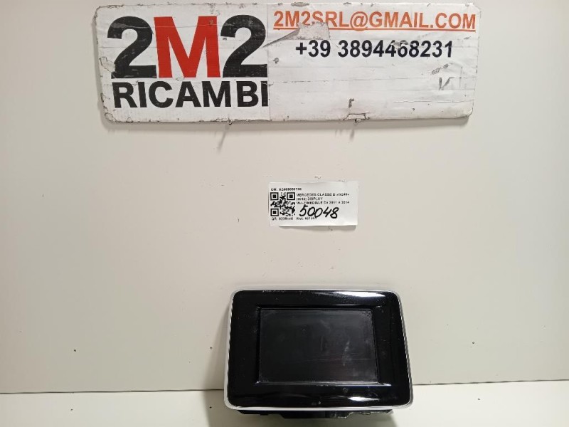 Display Multimediale A2469059700 Mercedes Classe B W246 2012