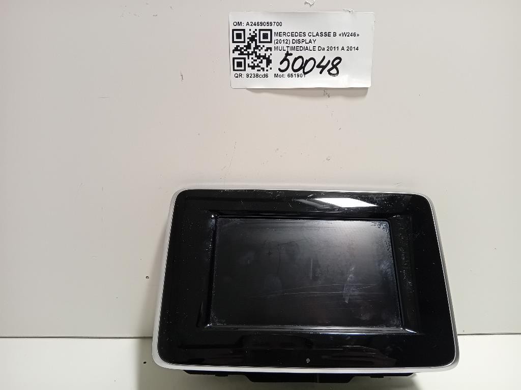 Display Multimediale A2469059700 Mercedes Classe B W246 2012