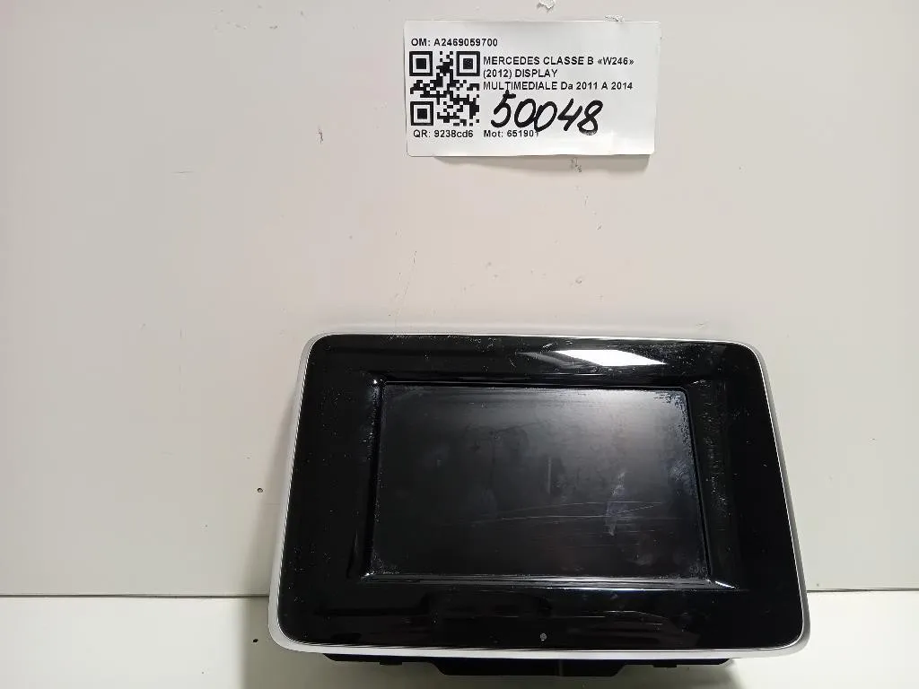 Display Multimediale A2469059700 Mercedes Classe B W246 2012