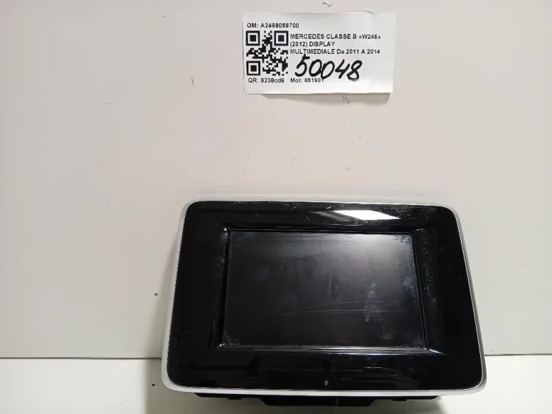 Display Multimediale A2469059700 Mercedes Classe B W246 2012