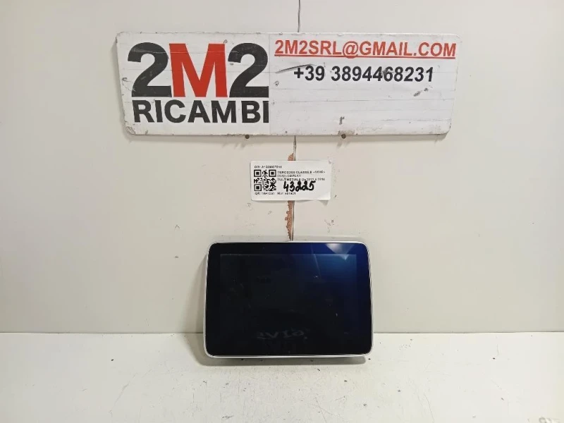 Display Multimediale A1669007814 Mercedes Classe B W246 2012