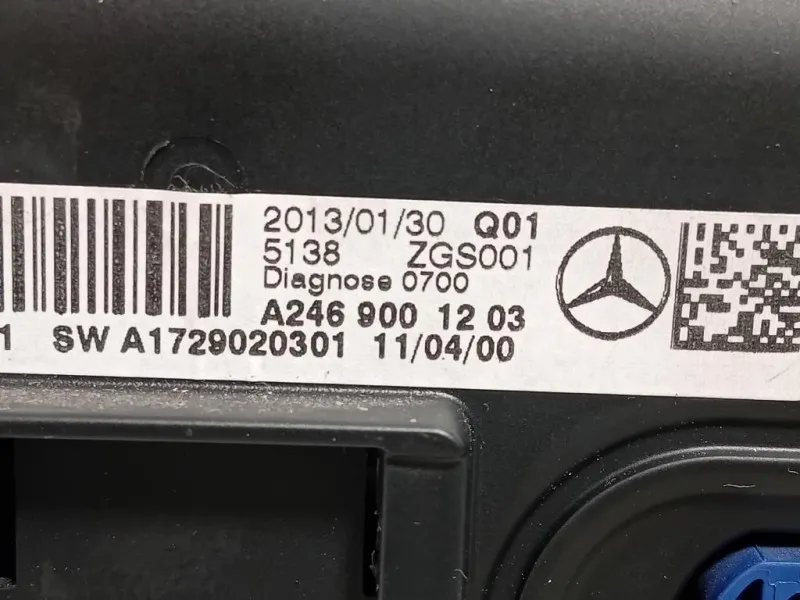 Display Multimediale 2C32105400 Mercedes Classe B W246 2012