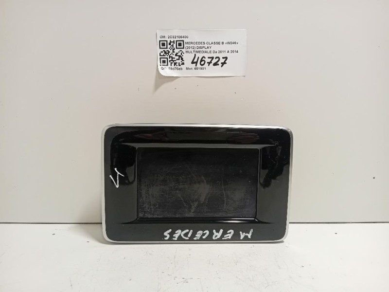 Display Multimediale 2C32105400 Mercedes Classe B W246 2012