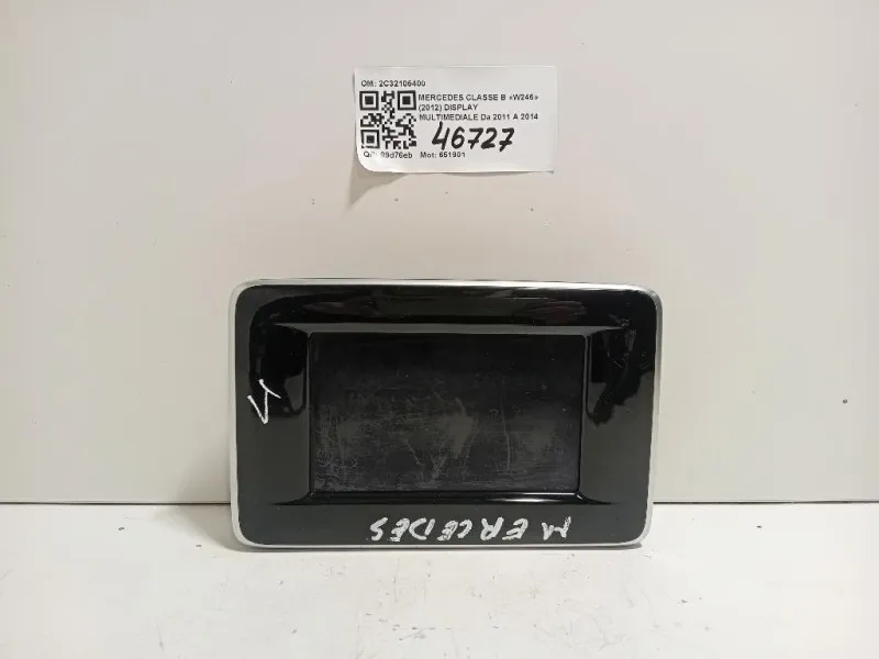 Display Multimediale 2C32105400 Mercedes Classe B W246 2012