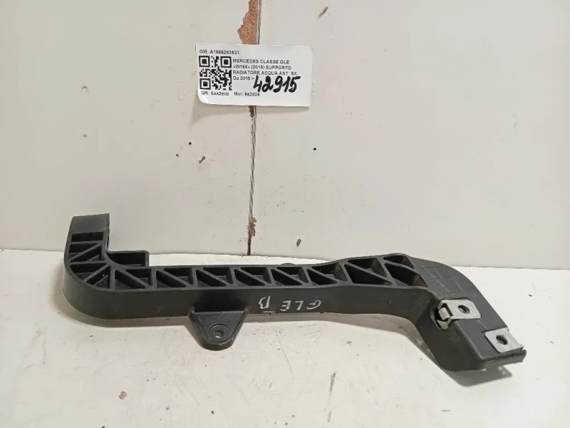 Supporto Radiatore Acqua ANT SX A1666263631 Mercedes Classe GLE W166 2015