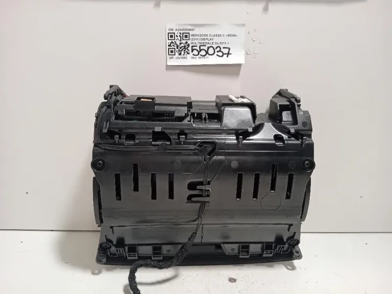 Display Multimediale A2048204697 Mercedes Classe C W204 2011