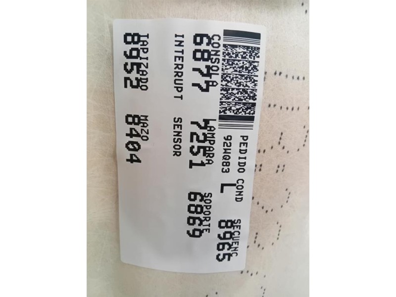 Pannello Sottotetto 98301825ZD Opel Corsa F 2019