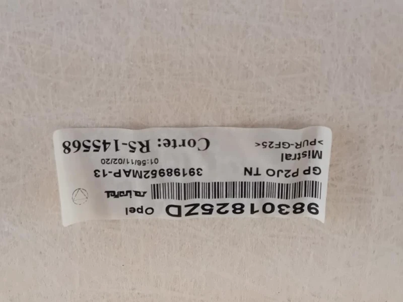 Pannello Sottotetto 98301825ZD Opel Corsa F 2019