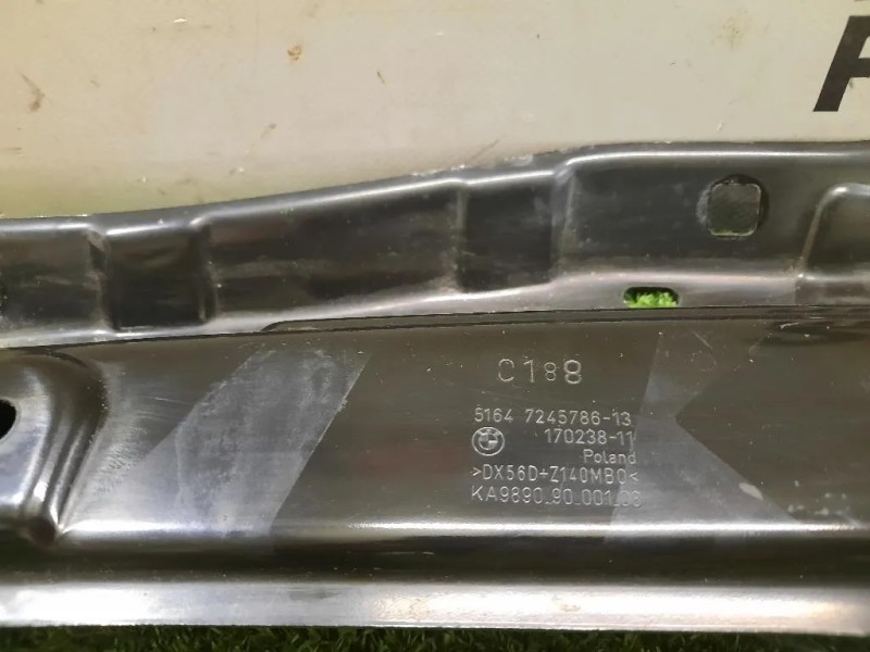 Supporto Radiatore Acqua INF ANT 51647245786 Bmw Serie 1 F20 Berlina 2012