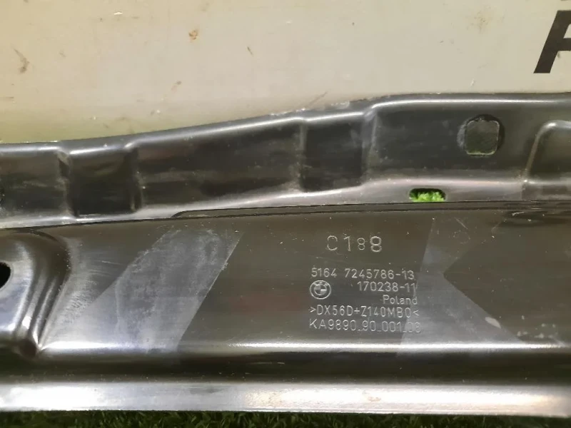 Supporto Radiatore Acqua INF ANT 51647245786 Bmw Serie 1 F20 Berlina 2012