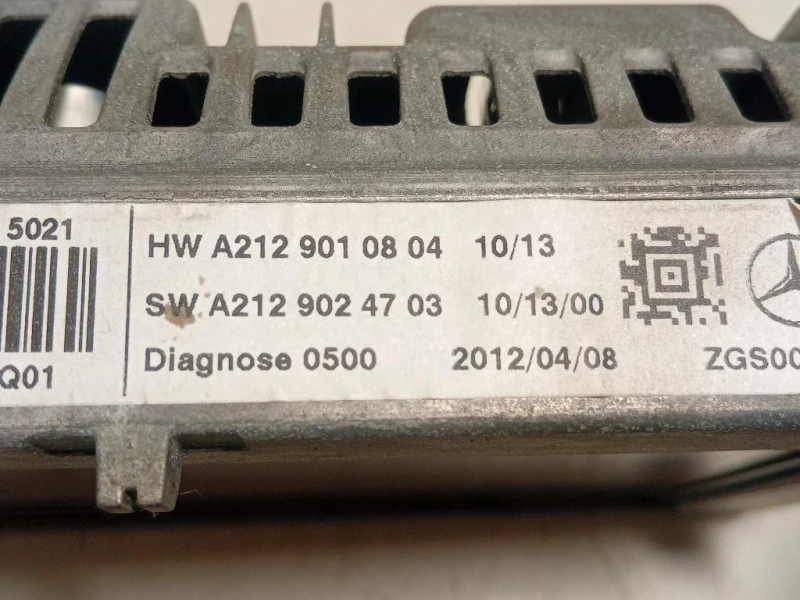 Display Multimediale A2129010804 Mercedes Classe E W212 2009