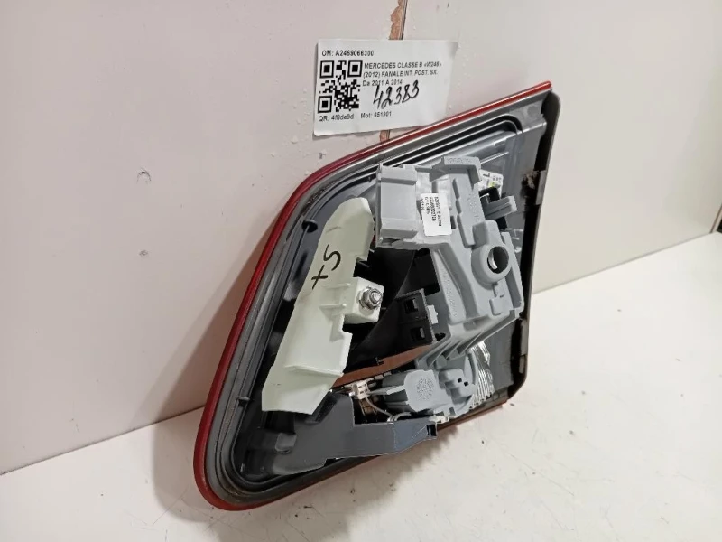 Fanale INT POST SX A2469066300 Mercedes Classe B W246 2012