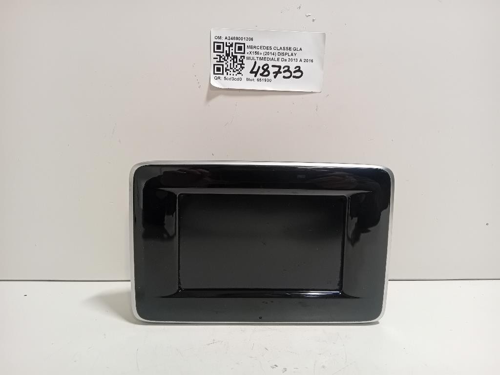 Display Multimediale A2469001206 Mercedes Classe GLA X156 2014