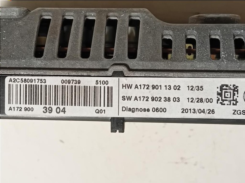 Display Multimediale A172 901 13 02 Mercedes Classe ML W166 2012